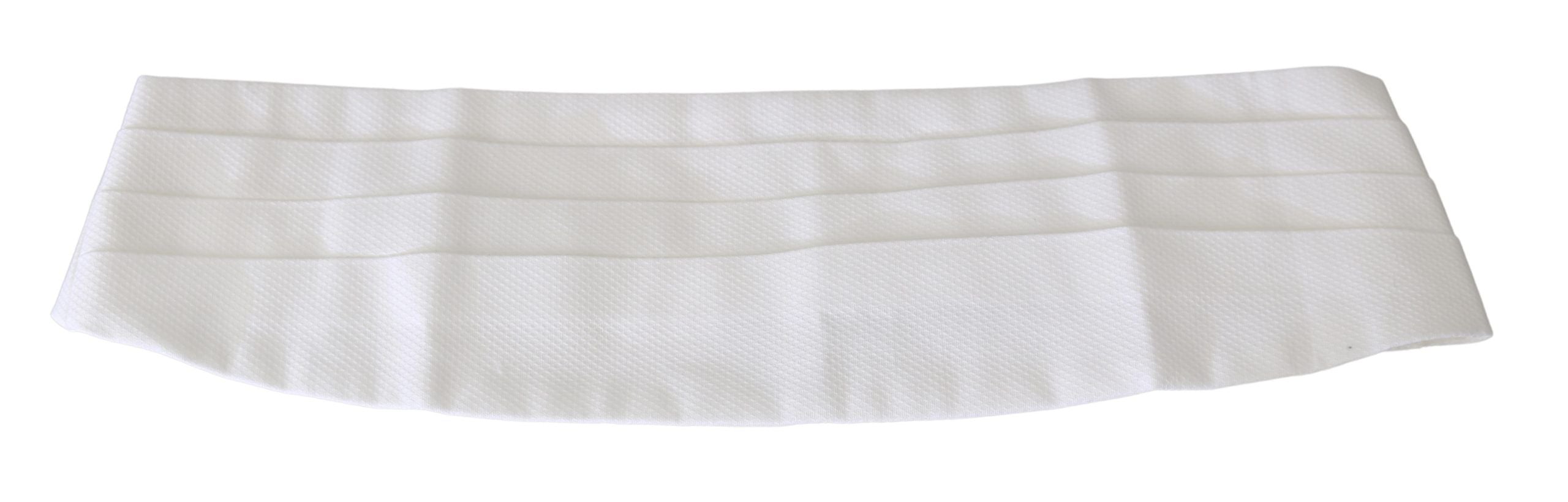 Ceinture élégante en soie blanche Dolce &amp; Gabbana