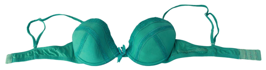 Ermanno Scervino Luxueux soutien-gorge push-up en coton vert