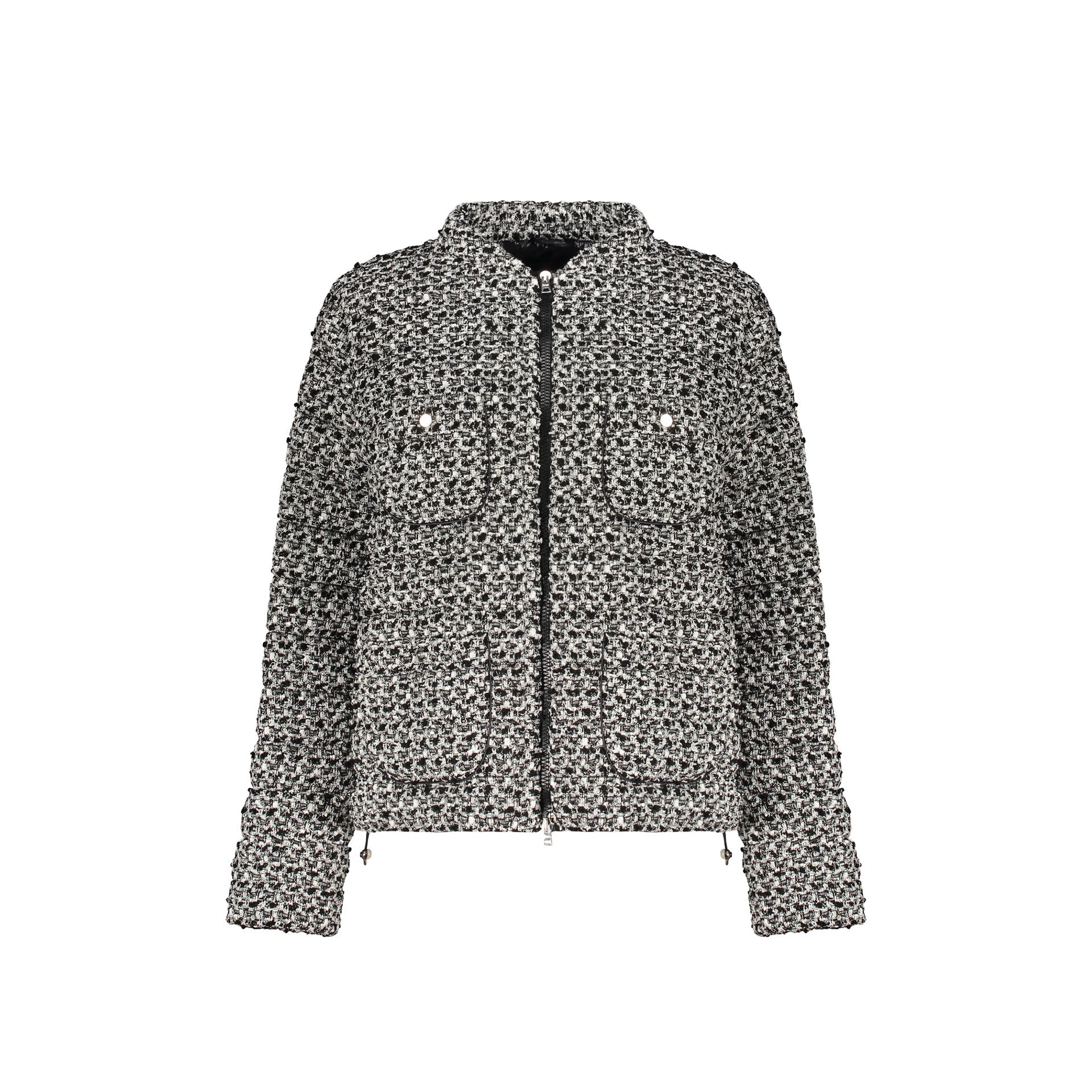 HERNO Bouclé knit Down Jacket