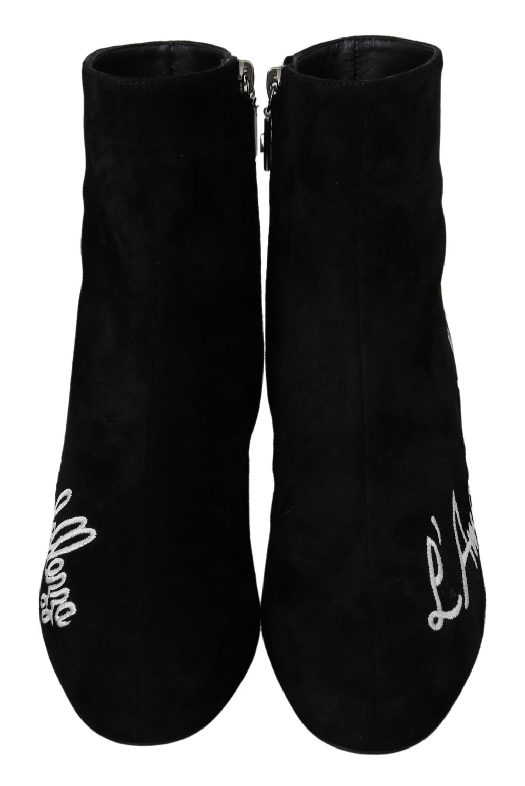 Dolce &amp; Gabbana Schicke bestickte Stiefeletten