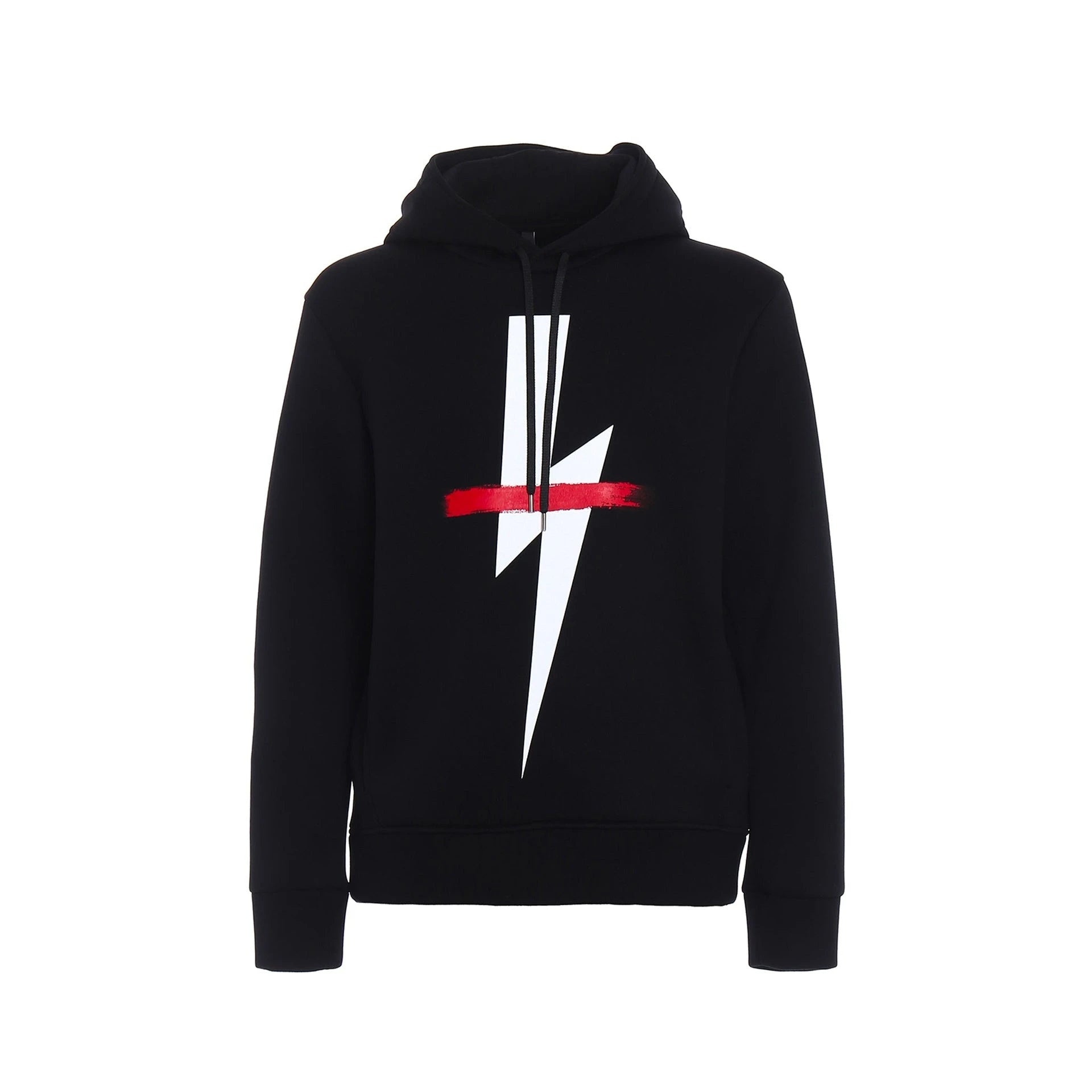 Neil Barrett Logo Hooded Sweatshirt