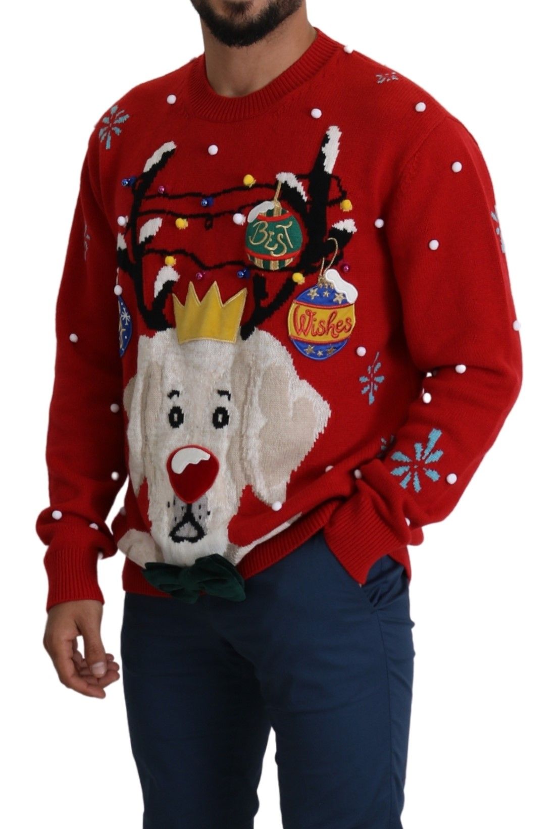 Pull de Noël élégant en cachemire Dolce &amp; Gabbana
