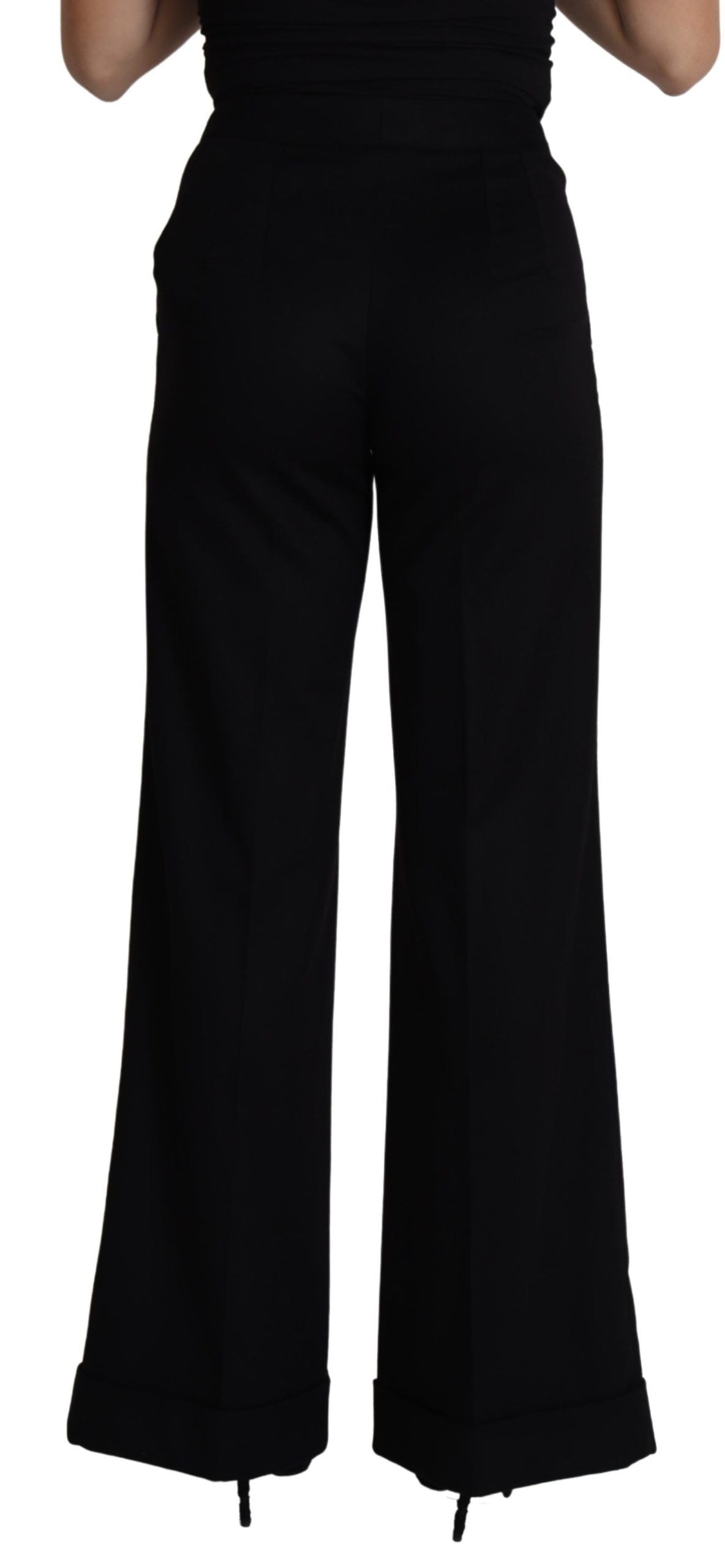 Pantalon large élégant en cachemire Dolce &amp; Gabbana