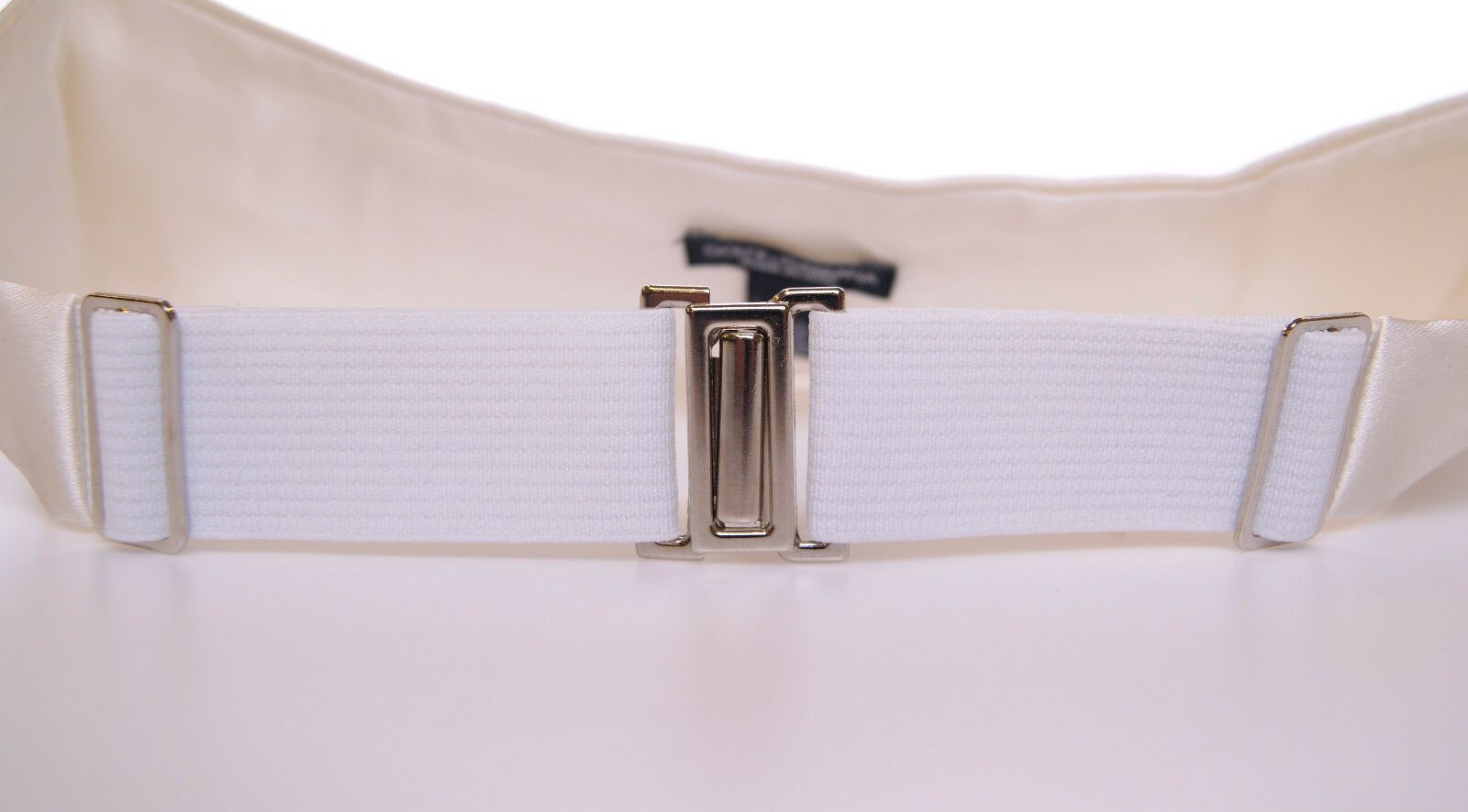 Ceinture élégante en soie blanche Dolce &amp; Gabbana