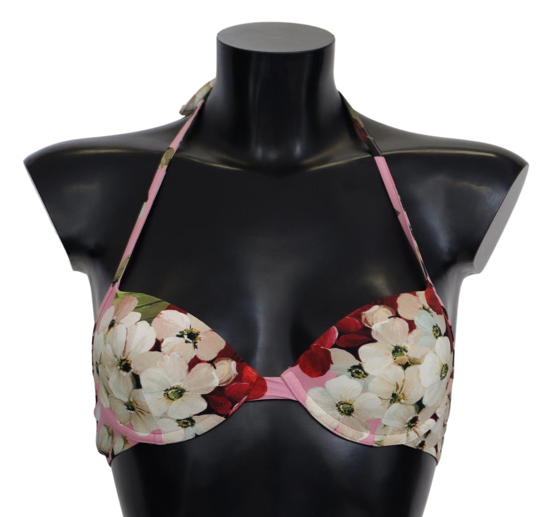 Dolce &amp; Gabbana Floral Elegance Bademode-Oberteil