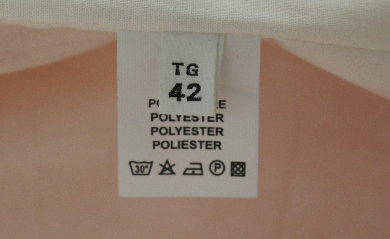 Andrea Incontri Schicker rosa Kurzarmmantel aus Seidenmischung