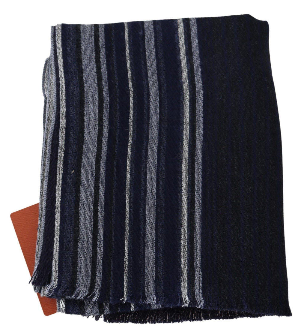 Écharpe Missoni Chic multicolore en laine et soie à rayures