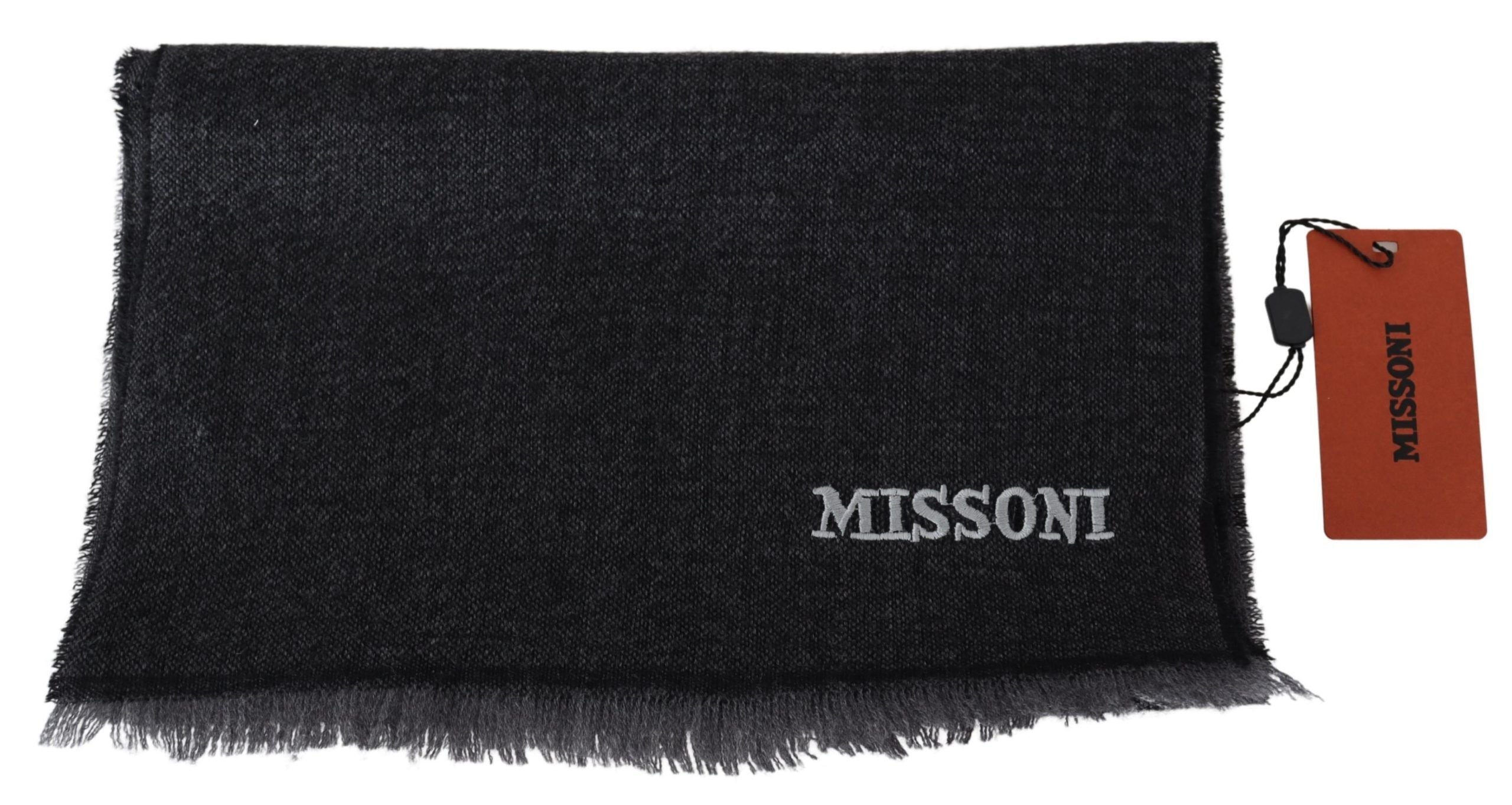 Écharpe élégante en laine Missoni à rayures emblématiques