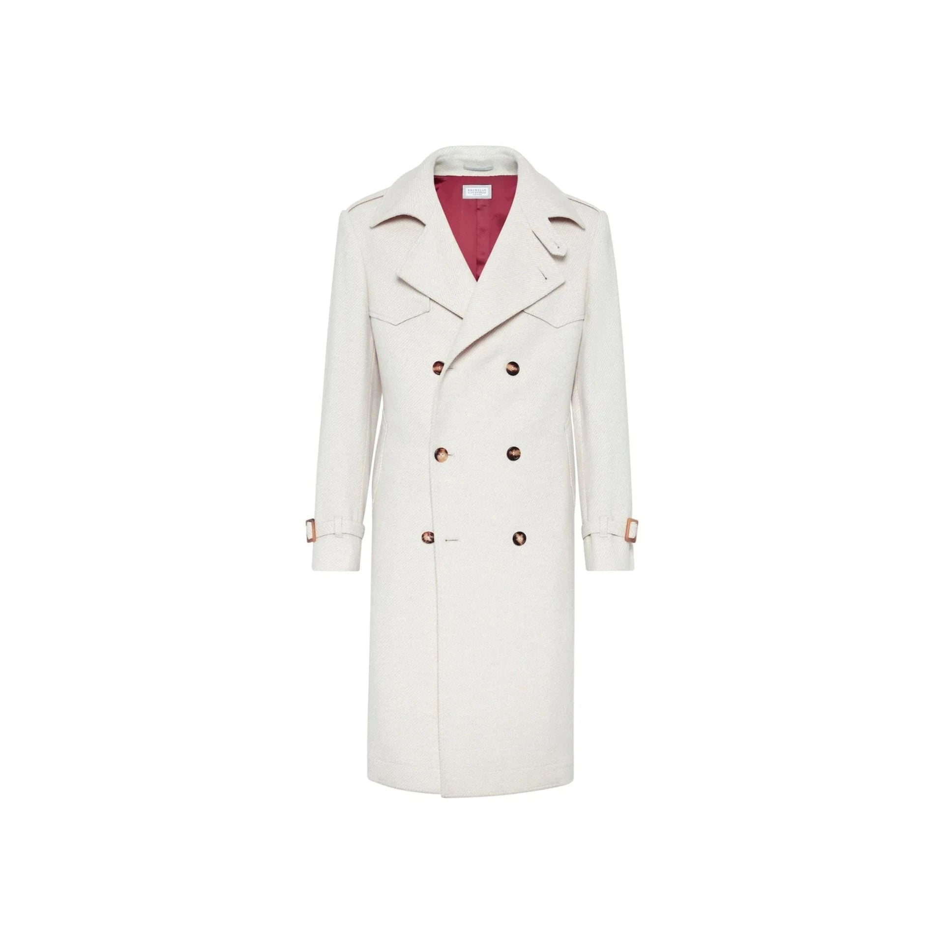Brunello Cucinelli Wool Trench Coat