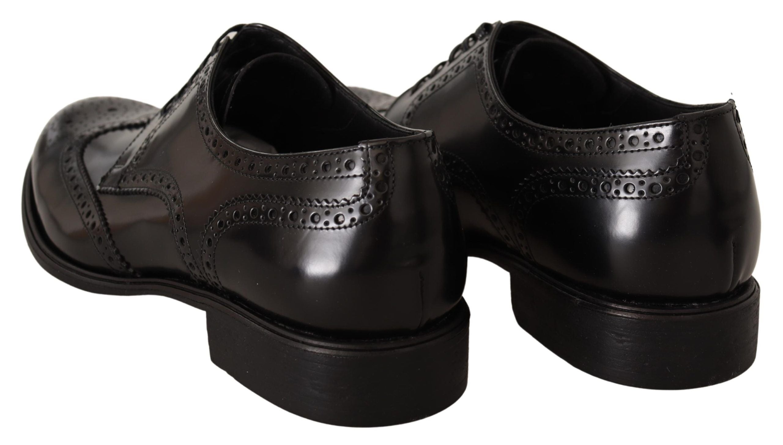 Chaussures Derby Oxford élégantes Dolce &amp; Gabbana à bout golf