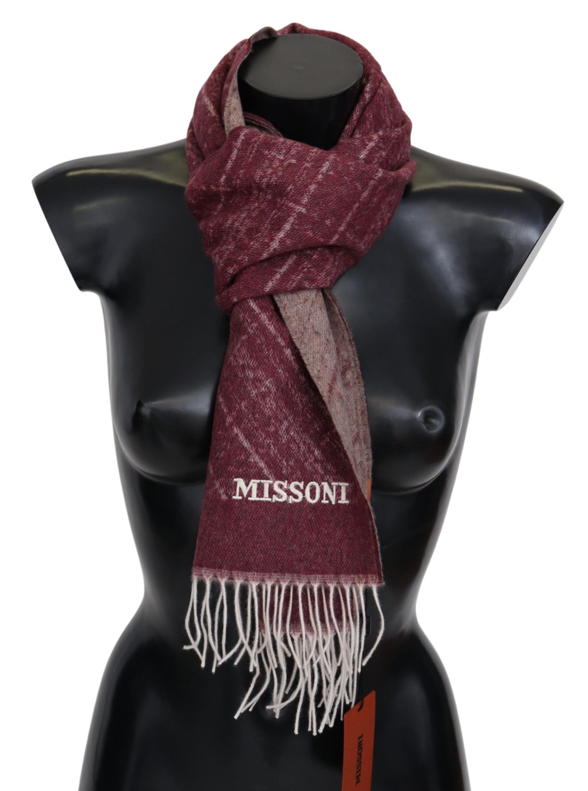 Missoni Eleganter Kaschmirschal mit Fransen