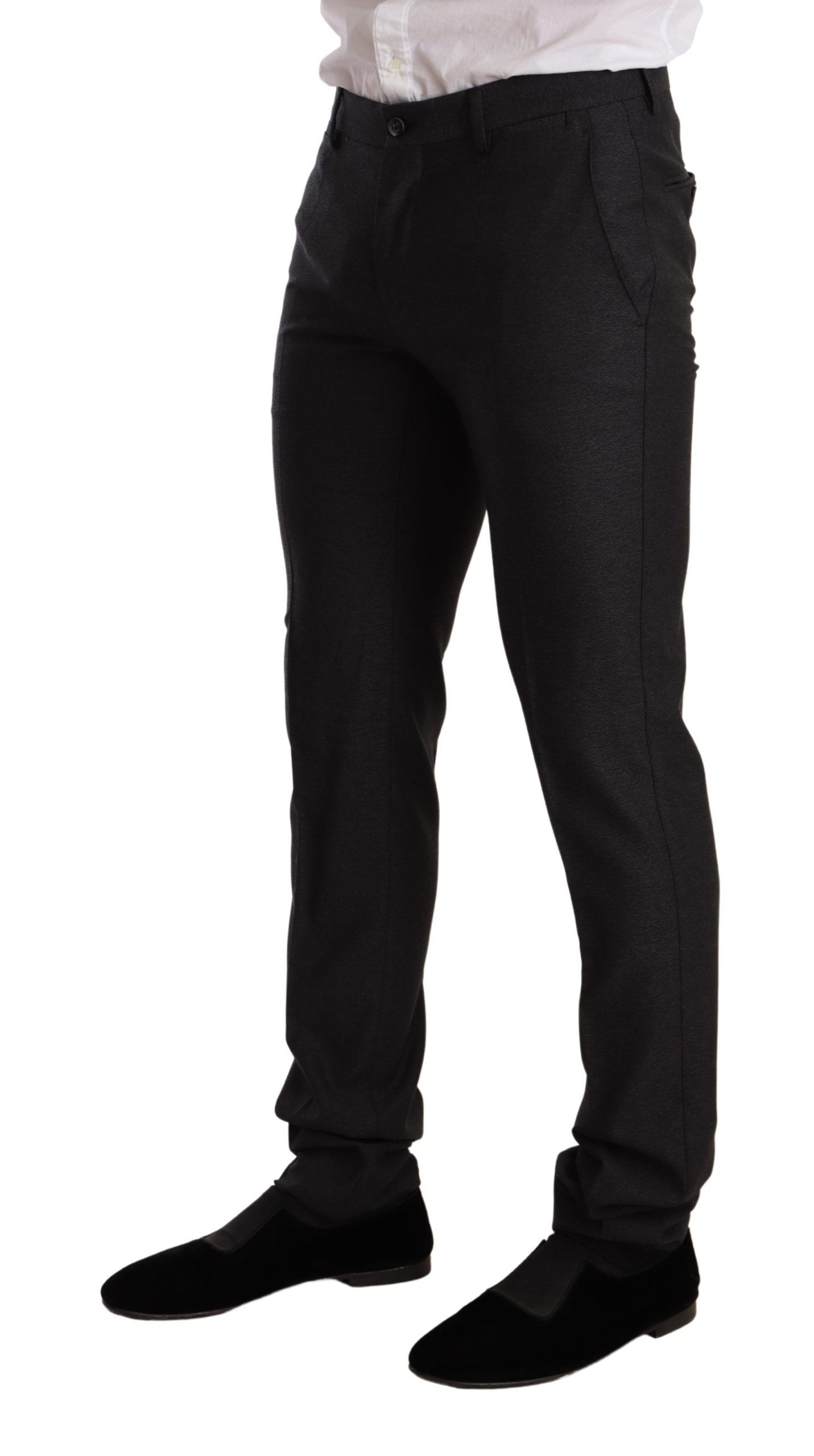 Dolce &amp; Gabbana Eleganter grauer Martini-Wollanzug