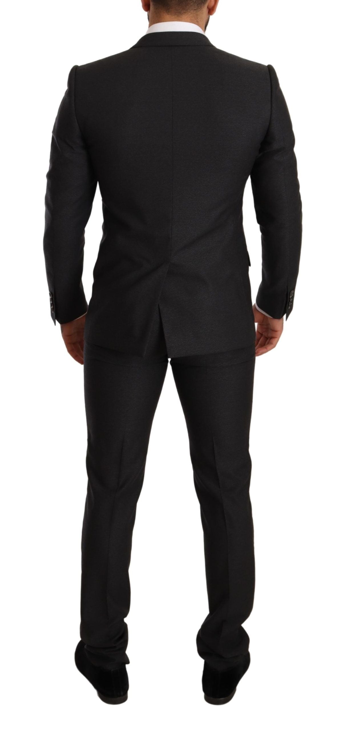 Dolce &amp; Gabbana Eleganter grauer Martini-Wollanzug