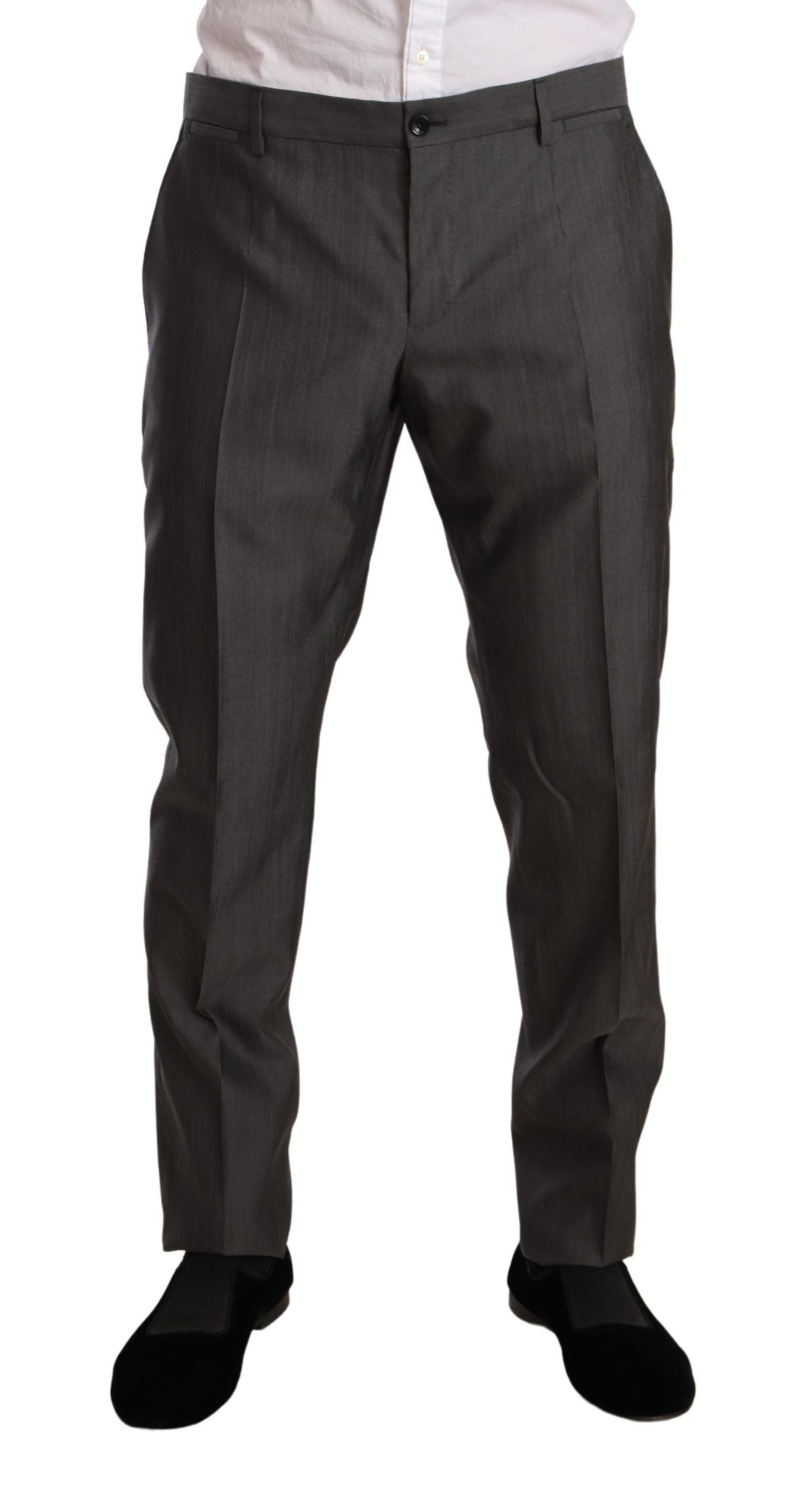 Dolce &amp; Gabbana Eleganter Martini Slim-Fit Anzug aus Wolle und Seide