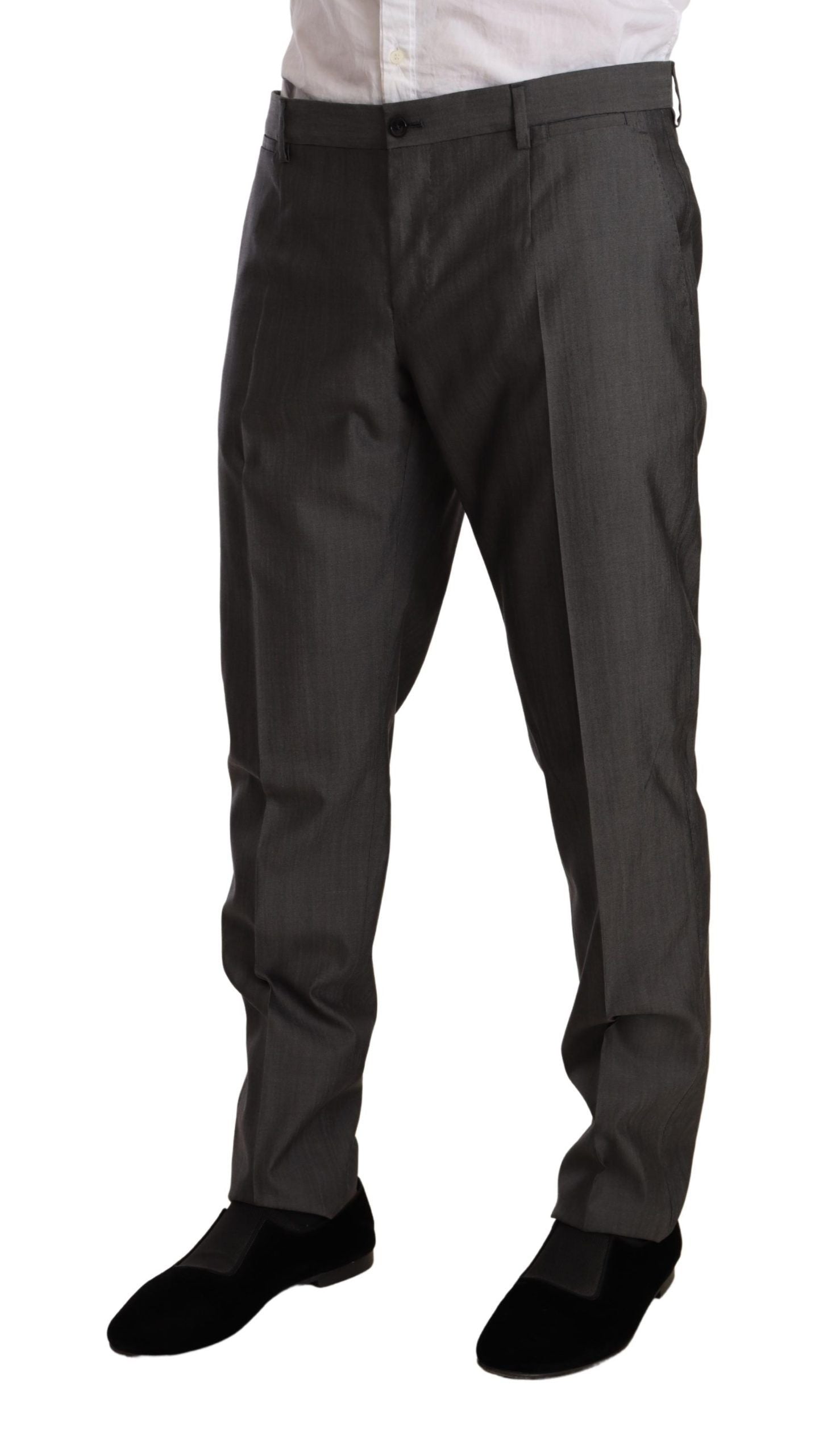 Dolce &amp; Gabbana Eleganter Martini Slim-Fit Anzug aus Wolle und Seide