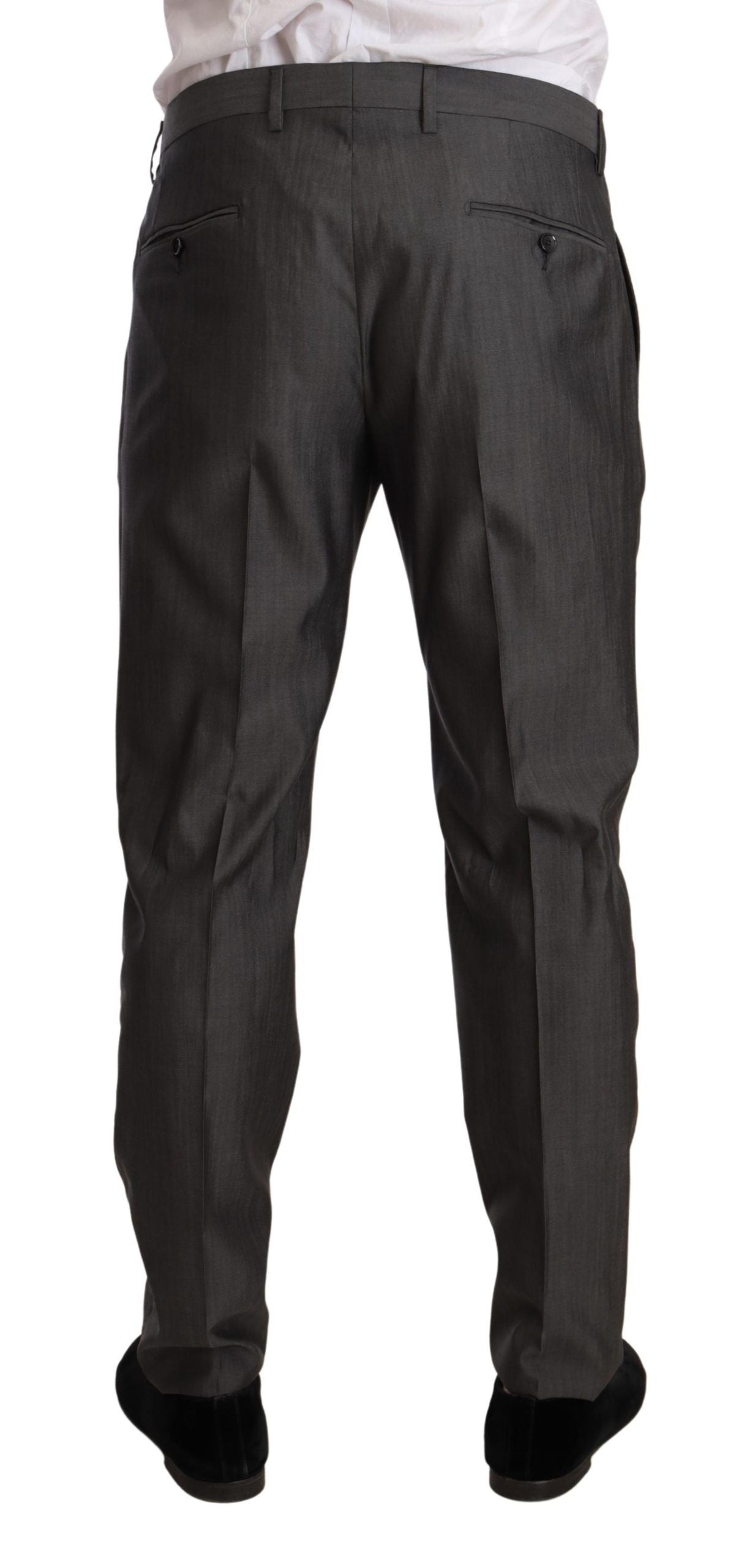 Dolce &amp; Gabbana Eleganter Martini Slim-Fit Anzug aus Wolle und Seide