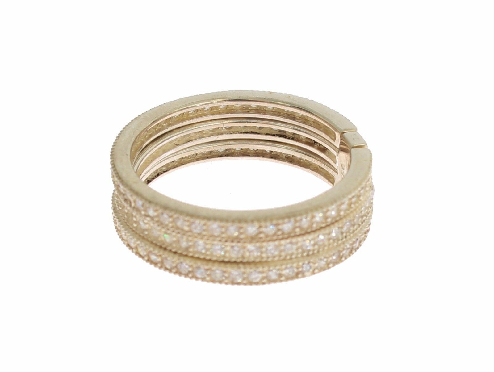 Nialaya – Schillernder Ring aus Sterlingsilber mit Zirkonia-Kristallen