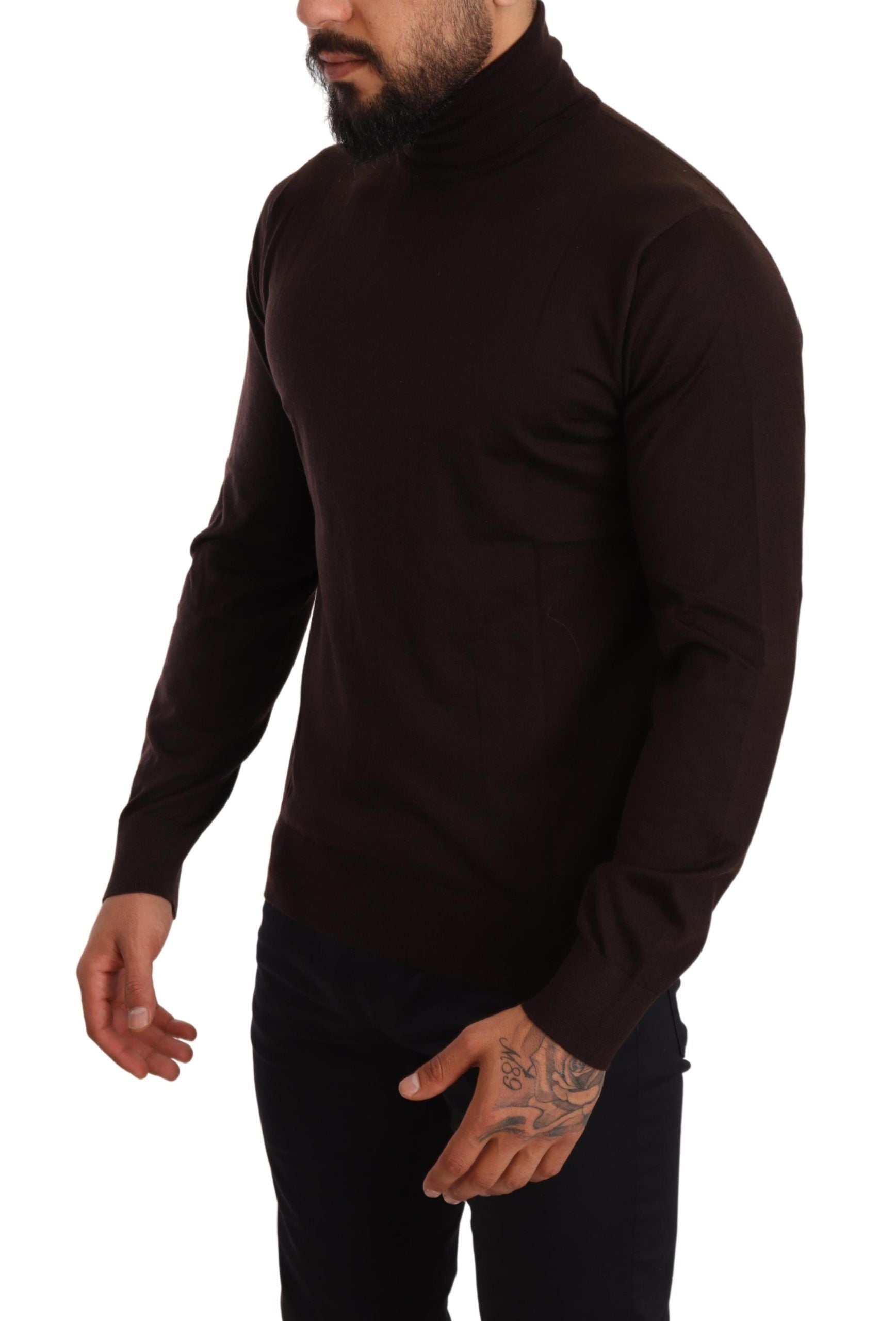 Pull col roulé élégant en cachemire Dolce &amp; Gabbana