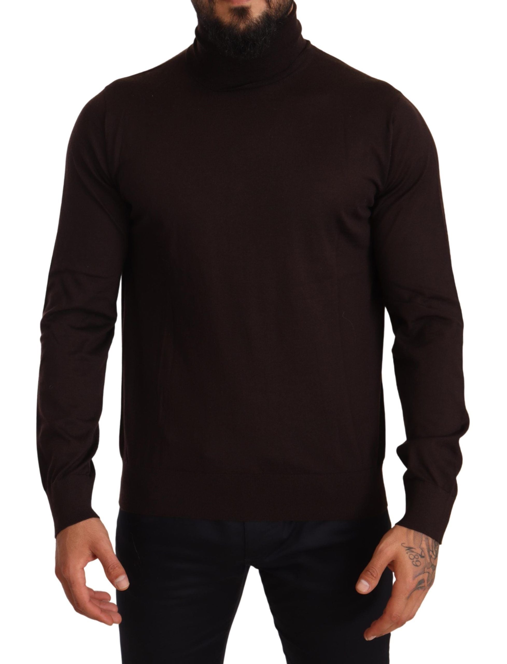 Pull col roulé élégant en cachemire Dolce &amp; Gabbana