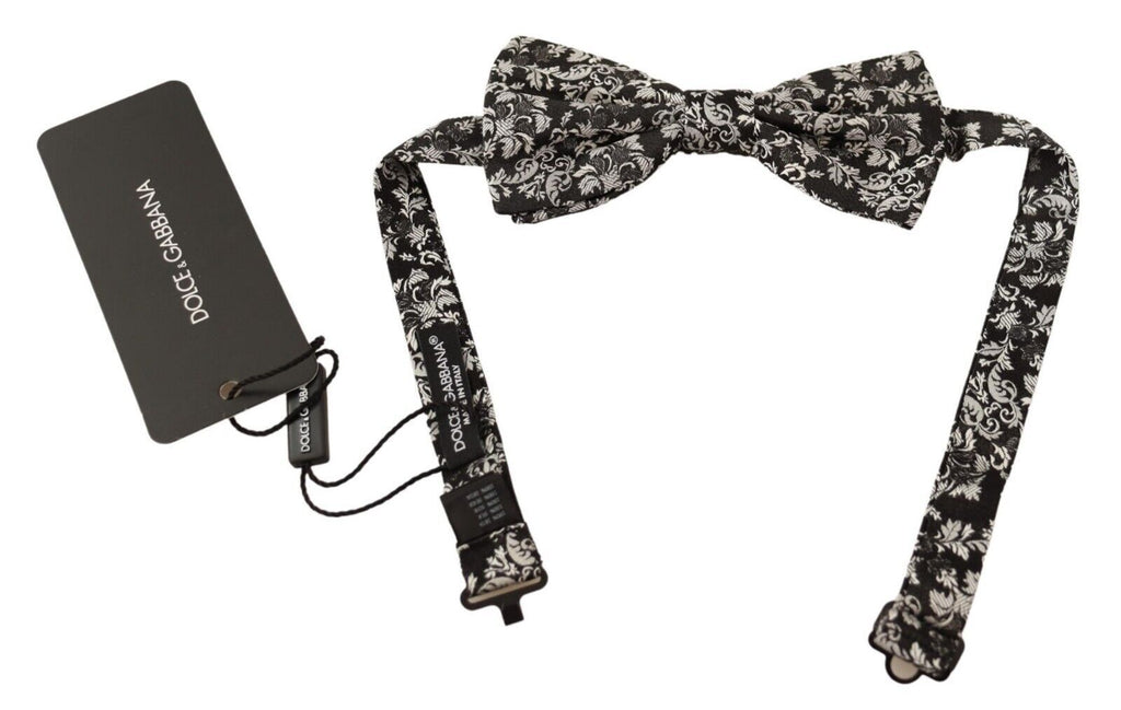 Dolce &amp; Gabbana – Luxuriöse Seidenfliege mit Blumenmuster