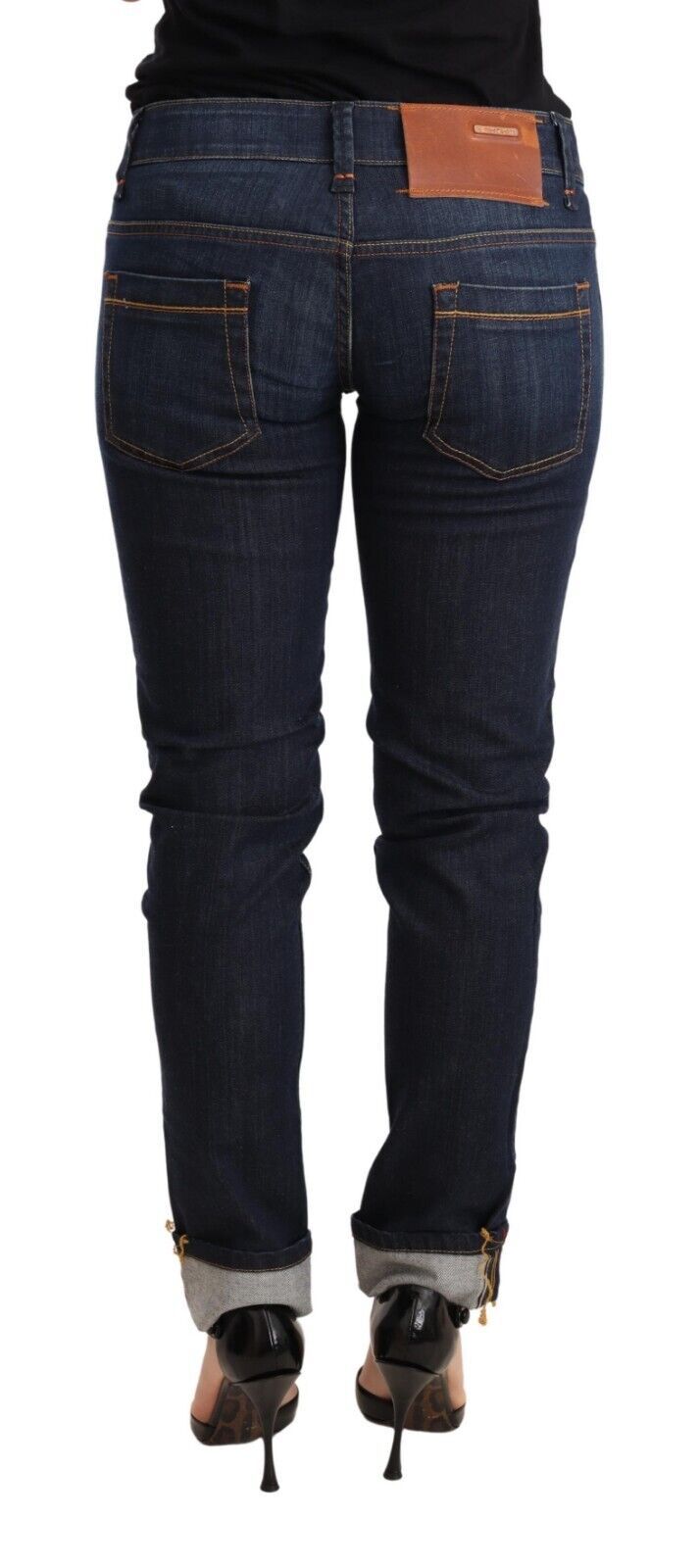 Acht Schicke Skinny Denim mit niedrigerer Taille