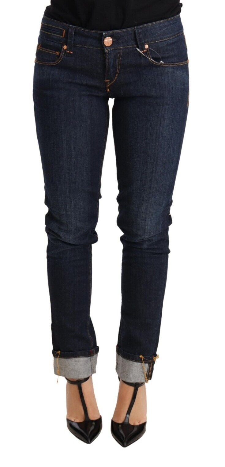 Acht Schicke Skinny Denim mit niedrigerer Taille