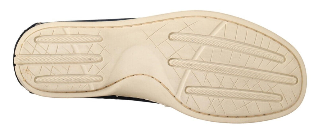 Mocassins Pollini Chic en daim bleu pour homme
