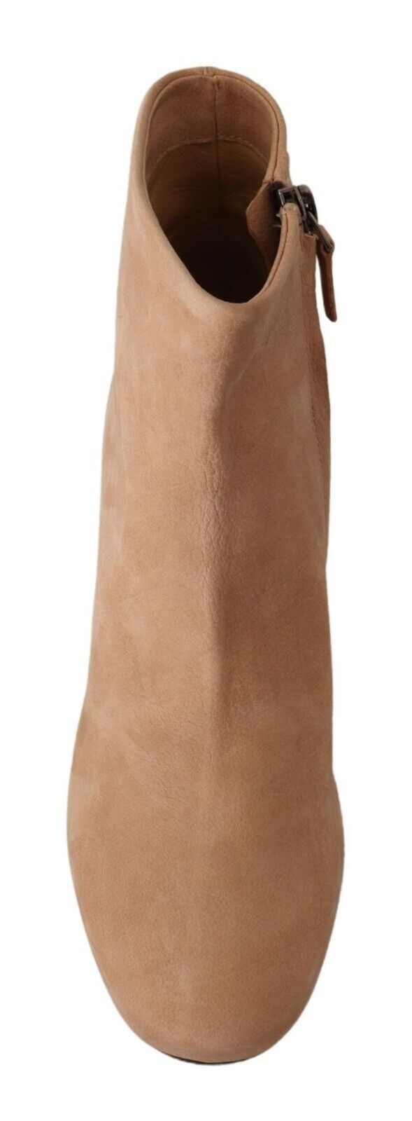 DEL CARLO Elegante beige Lederstiefel