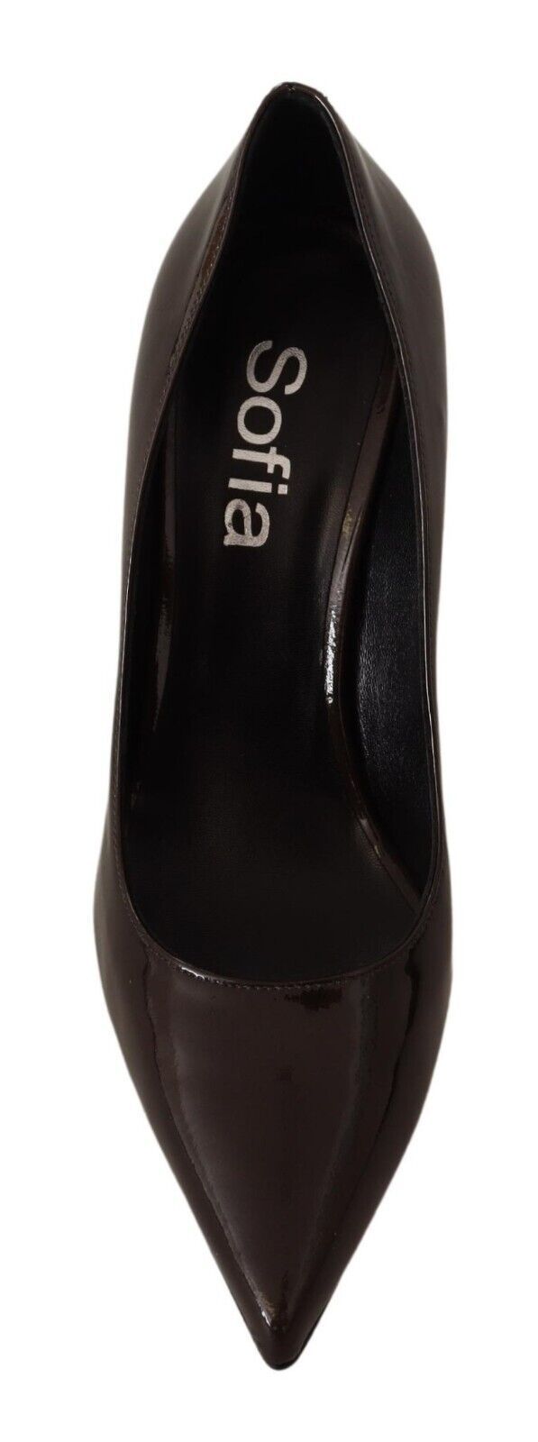 Sofia Elegante braune Leder Pumps mit Absatz