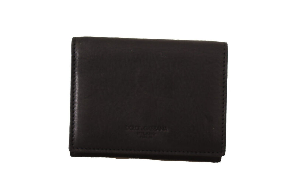 Dolce &amp; Gabbana Élégant sac à dos en cuir à trois volets Multi Kit