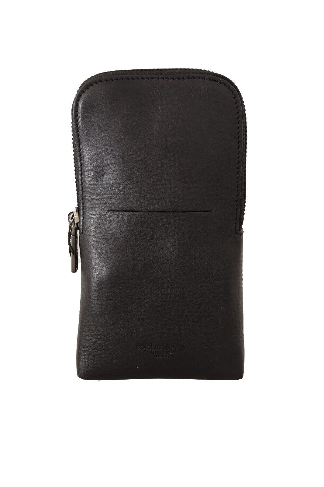 Dolce &amp; Gabbana - Élégant kit multi-bracelets en cuir noir à double bride