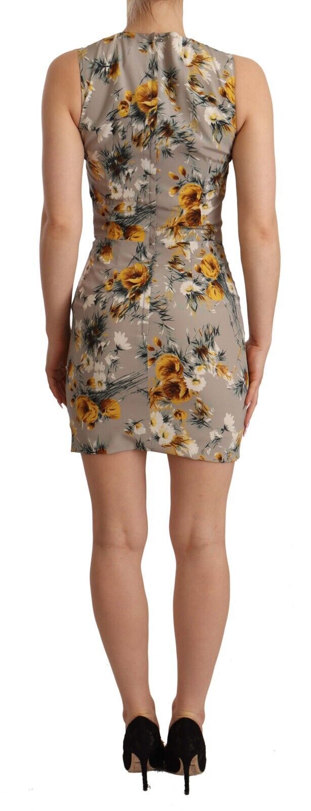 Robe fourreau élégante à fleurs Dolce &amp; Gabbana