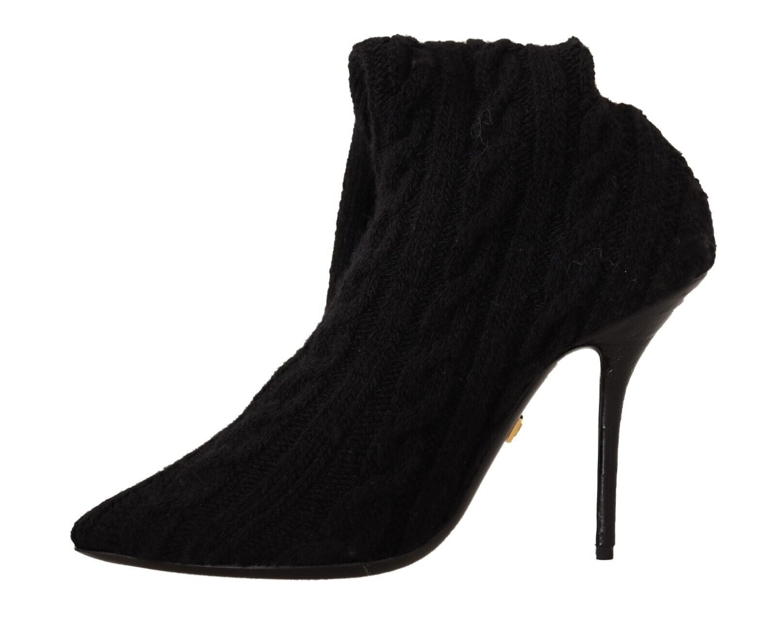 Dolce &amp; Gabbana – Elegante Stretch-Sockenstiefel in Schwarz