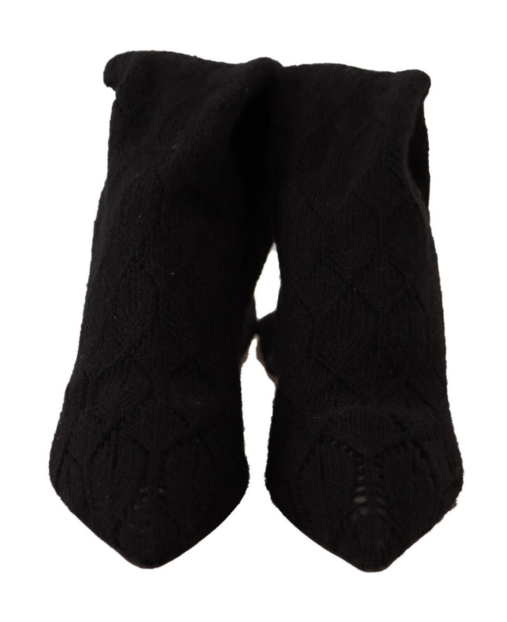 Dolce &amp; Gabbana Elegante schwarze Stretch-Sockenstiefel