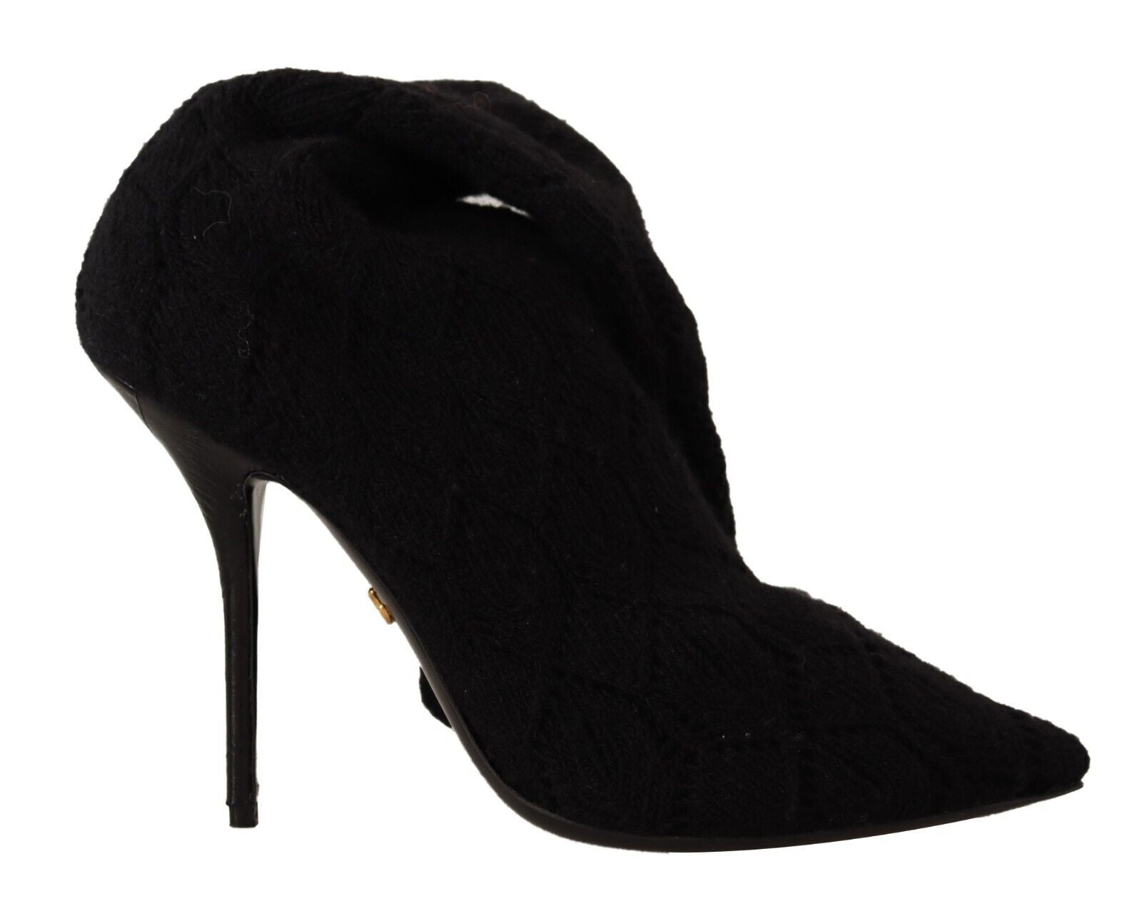 Dolce &amp; Gabbana Elegante schwarze Stretch-Sockenstiefel