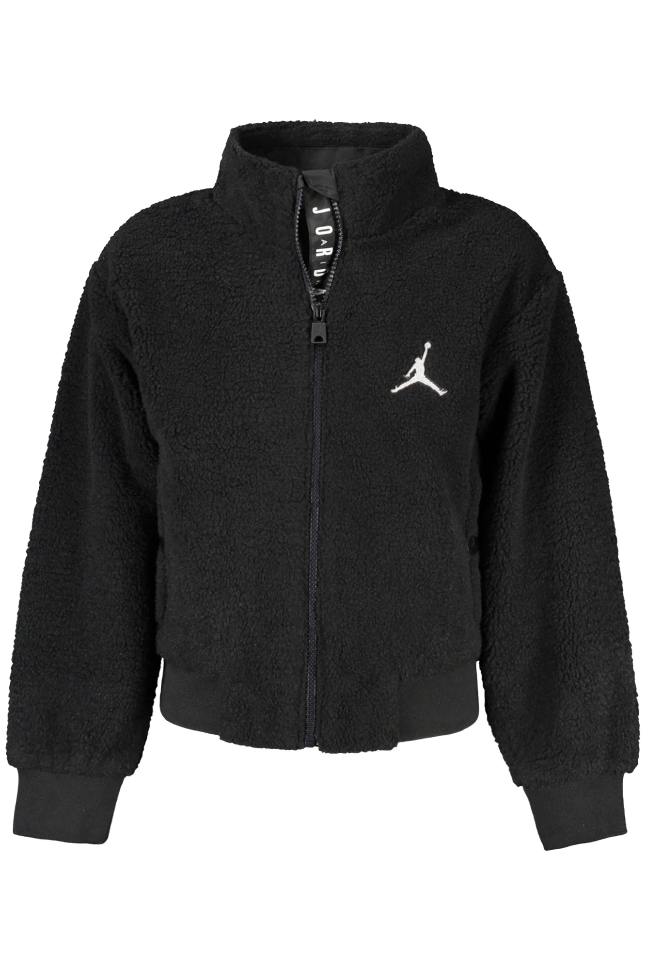 JORDAN WOMEN&#39;S BLACK ZIP-UP SWEATSHIRT