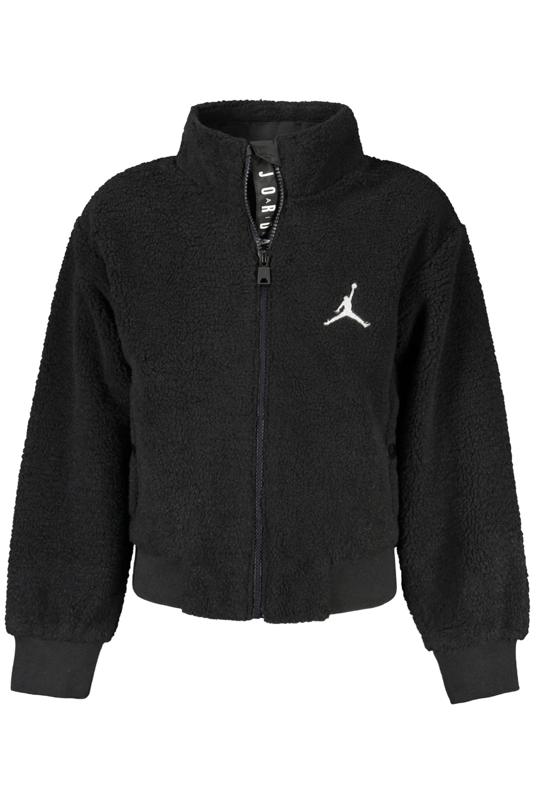 JORDAN WOMEN&#39;S BLACK ZIP-UP SWEATSHIRT