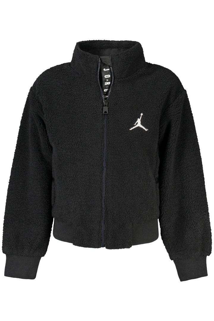 JORDAN WOMEN&#39;S BLACK ZIP-UP SWEATSHIRT