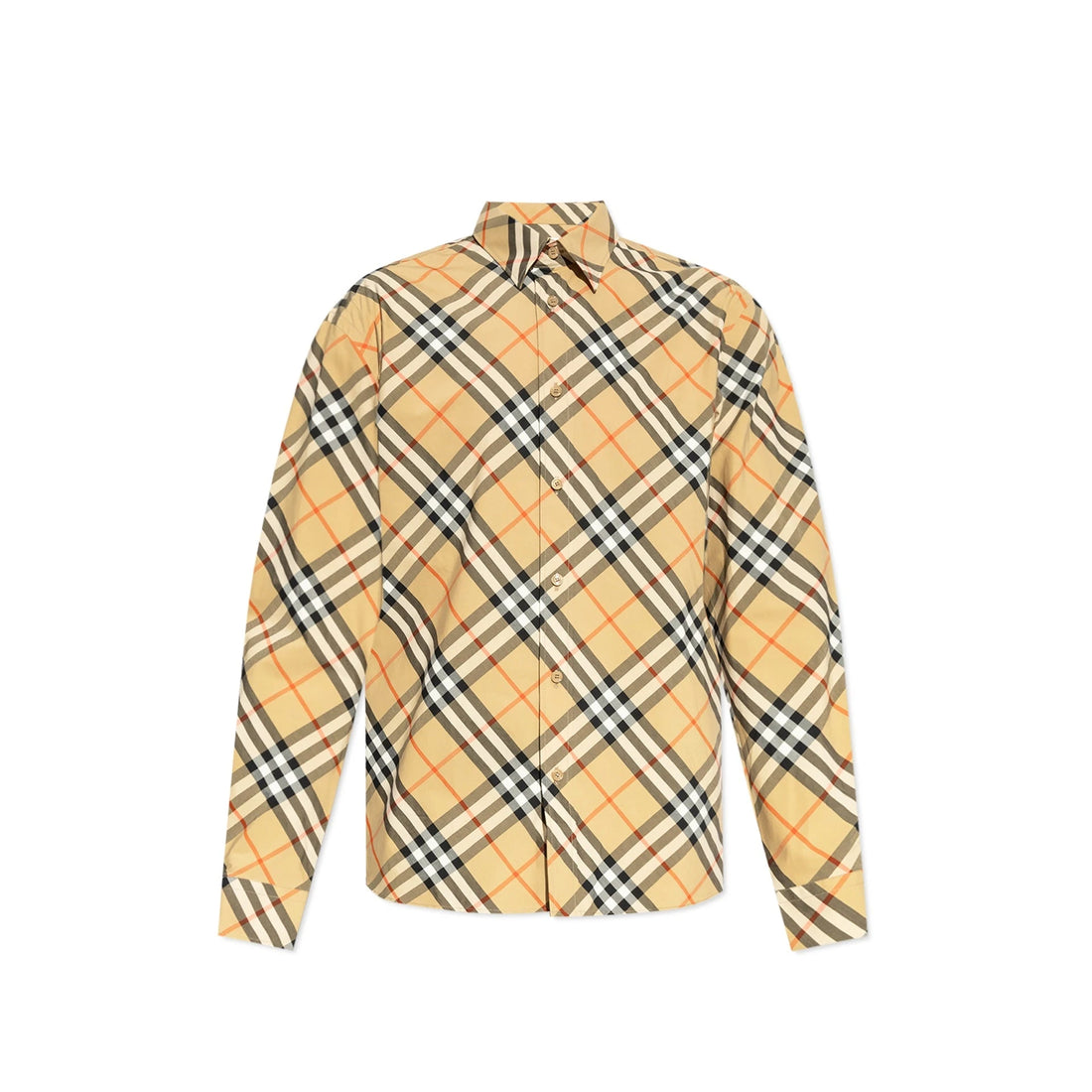 Burberry Checked Plaid Shirt