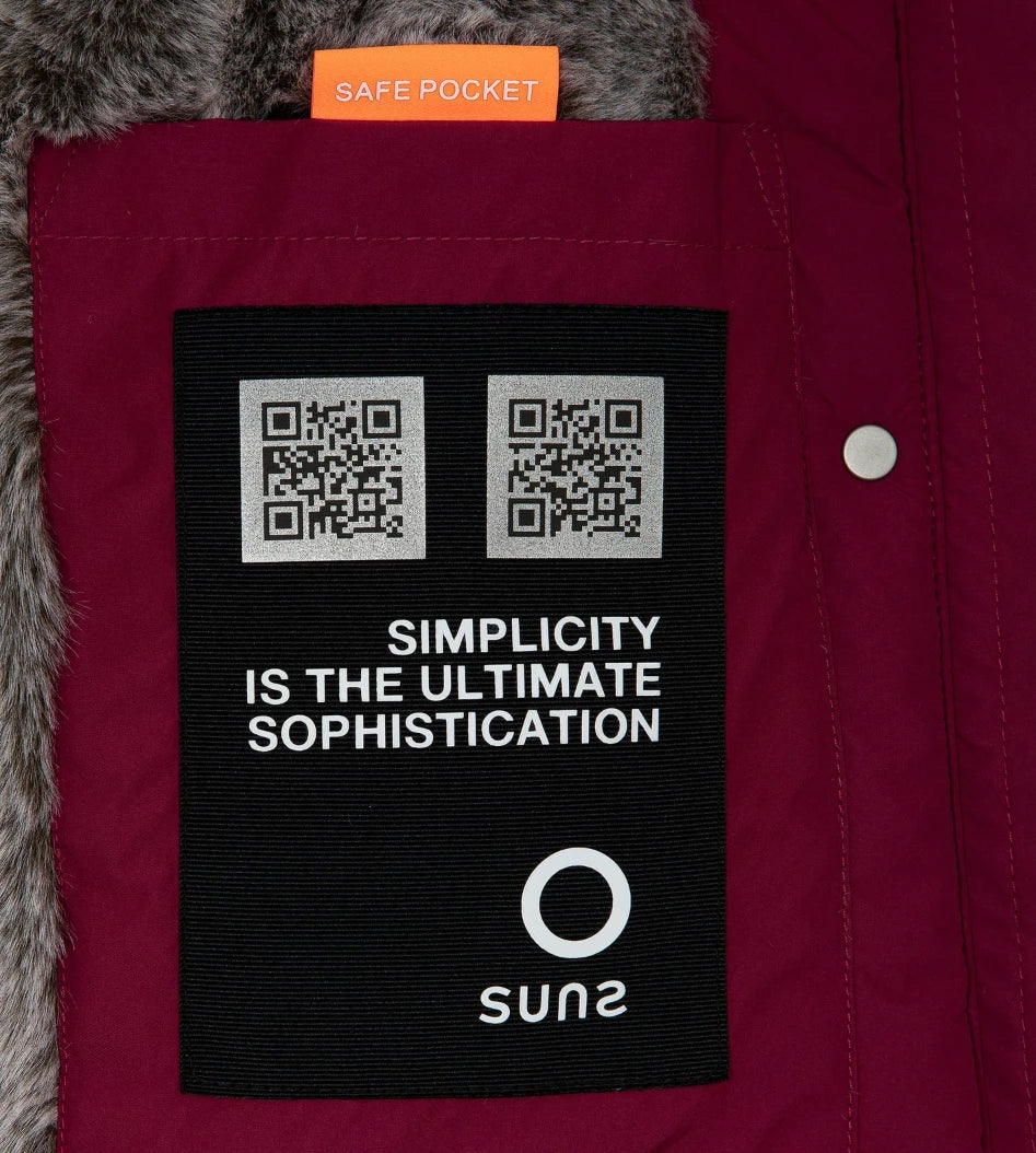 Suns Jackets Red Woman