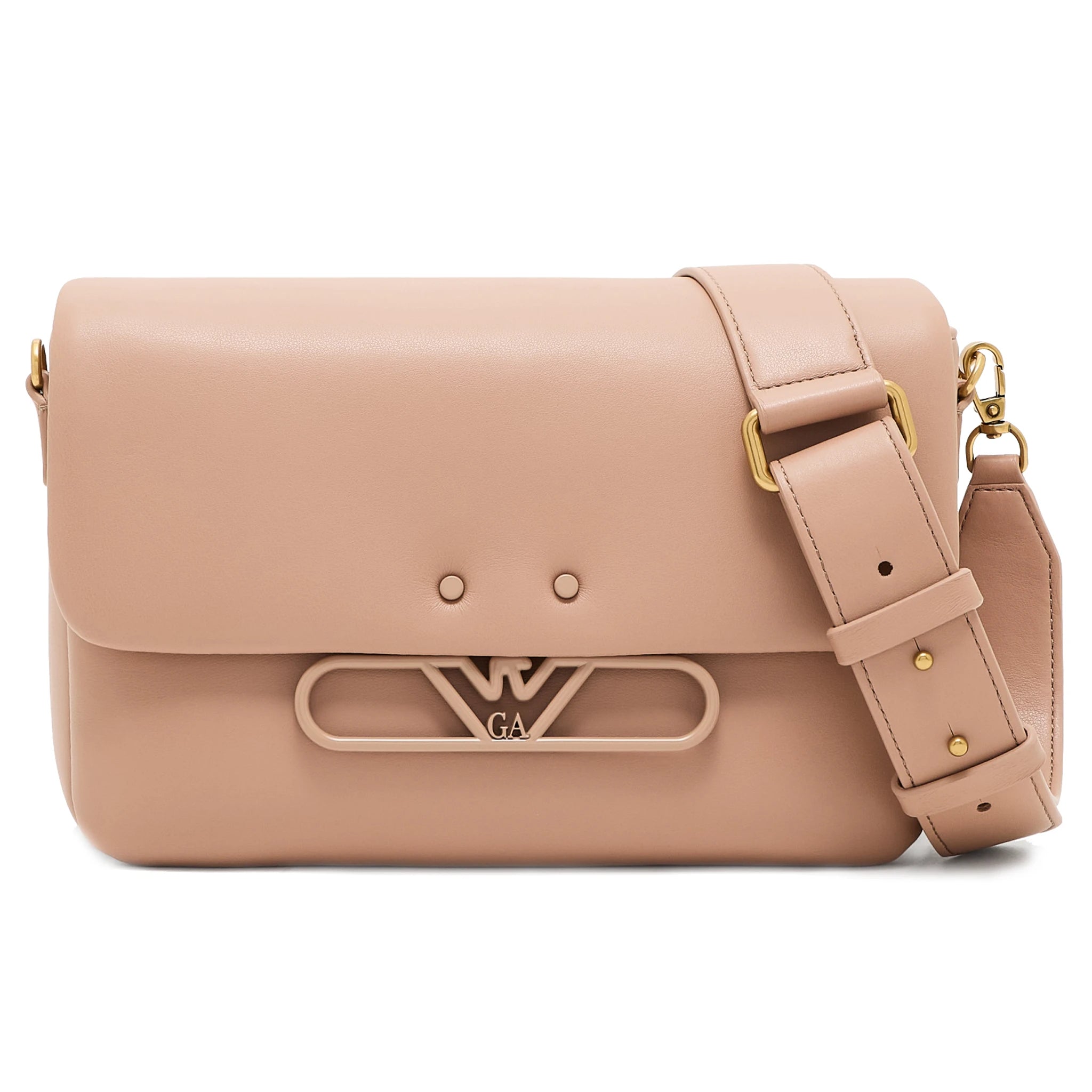 Emporio Armani Crossbody Bags Beige Woman