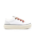 Lanvin Cotton Lace-Up Sneakers
