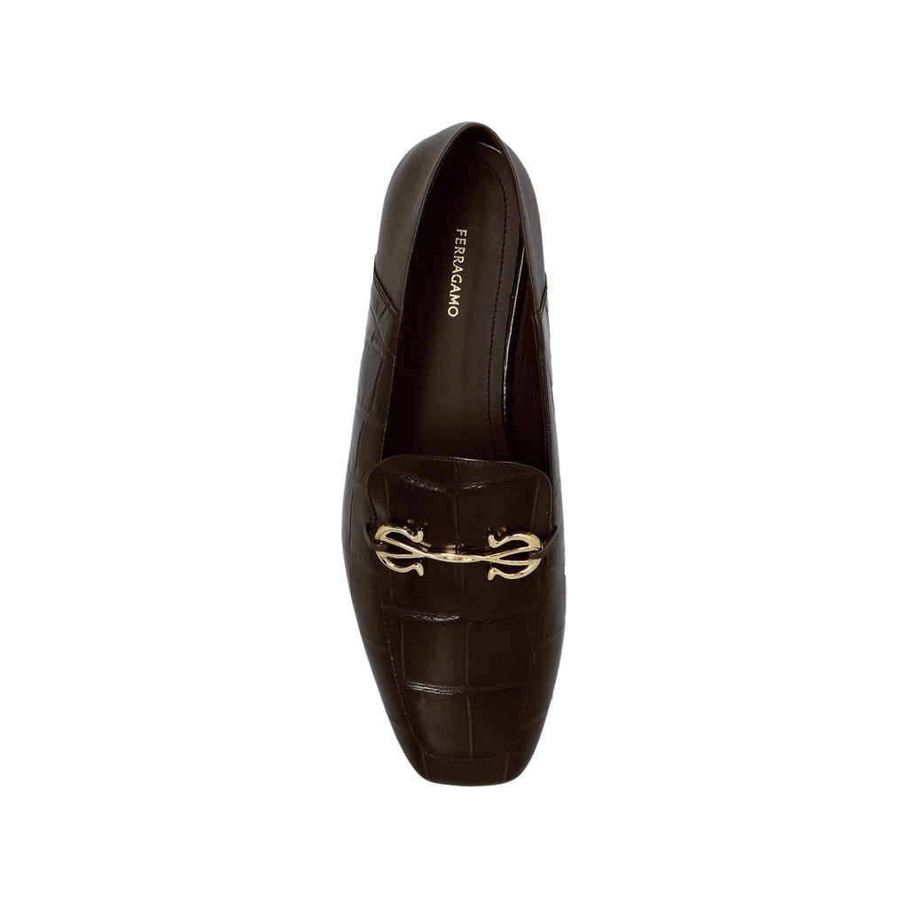Salvatore Ferragamo Louis Leather Lofaers