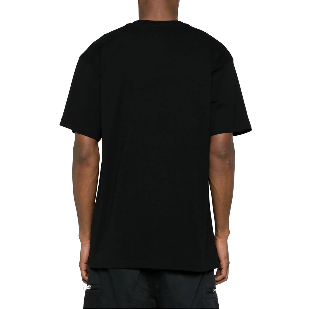 Moschino logo-embroidered cotton T-shirt