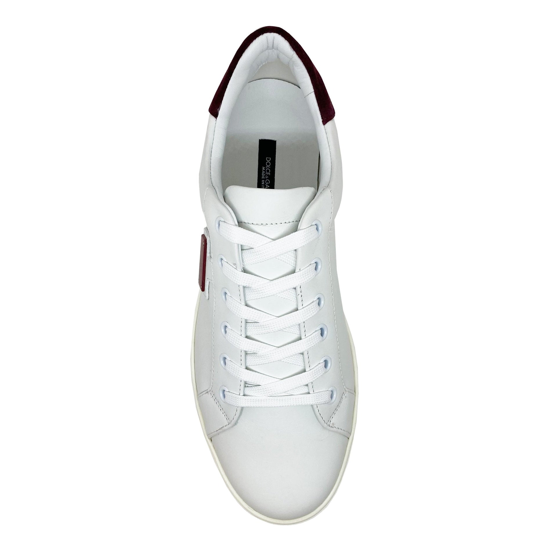 Dolce & Gabbana Logo Leather Sneakers