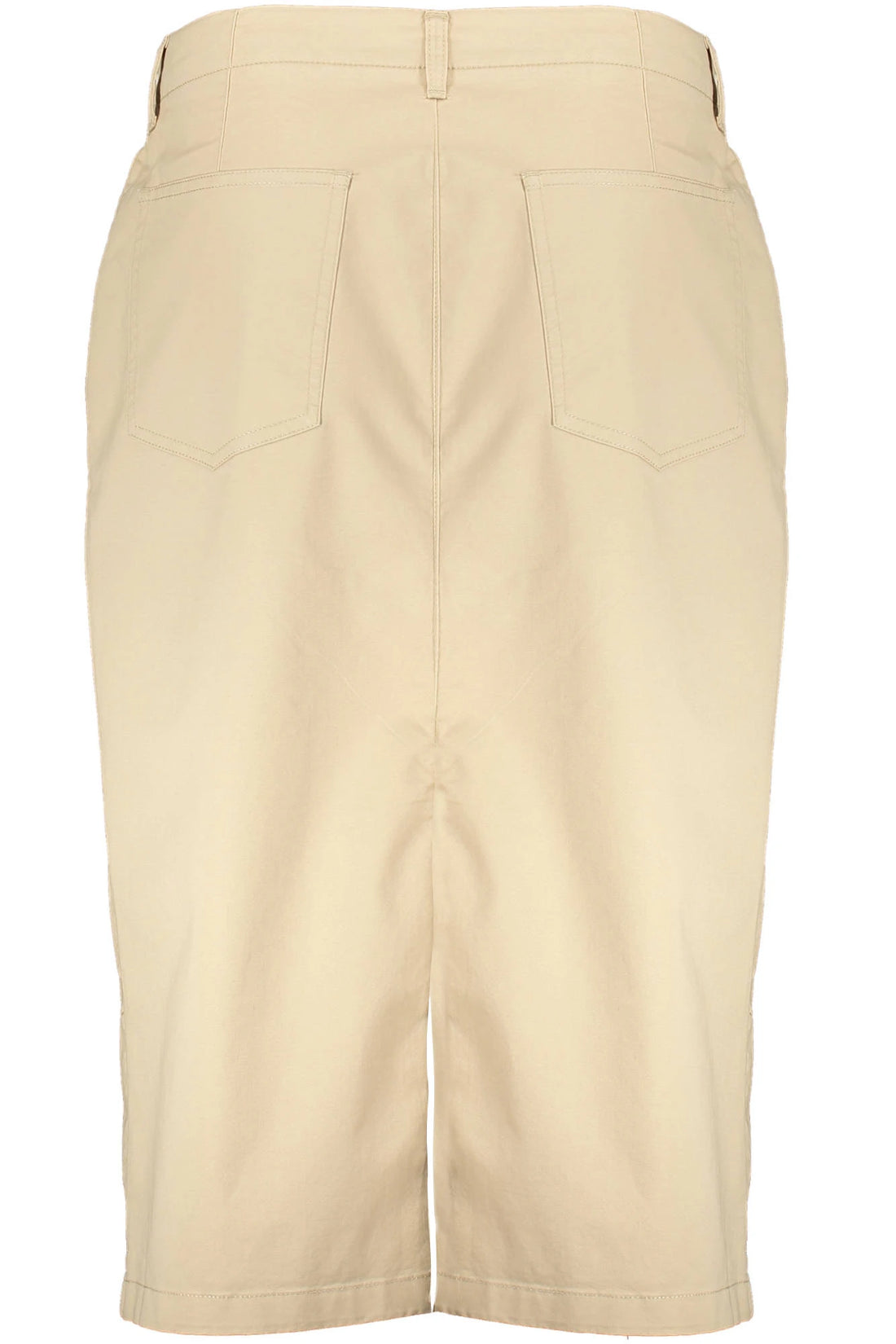 GANT WOMEN&#39;S BEIGE LONGUETTE SKIRT