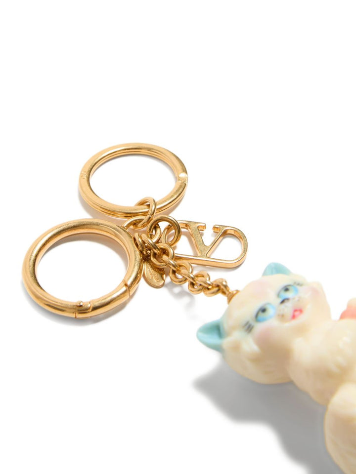 Valentino Garavani Valentino Garavani Keychains Golden