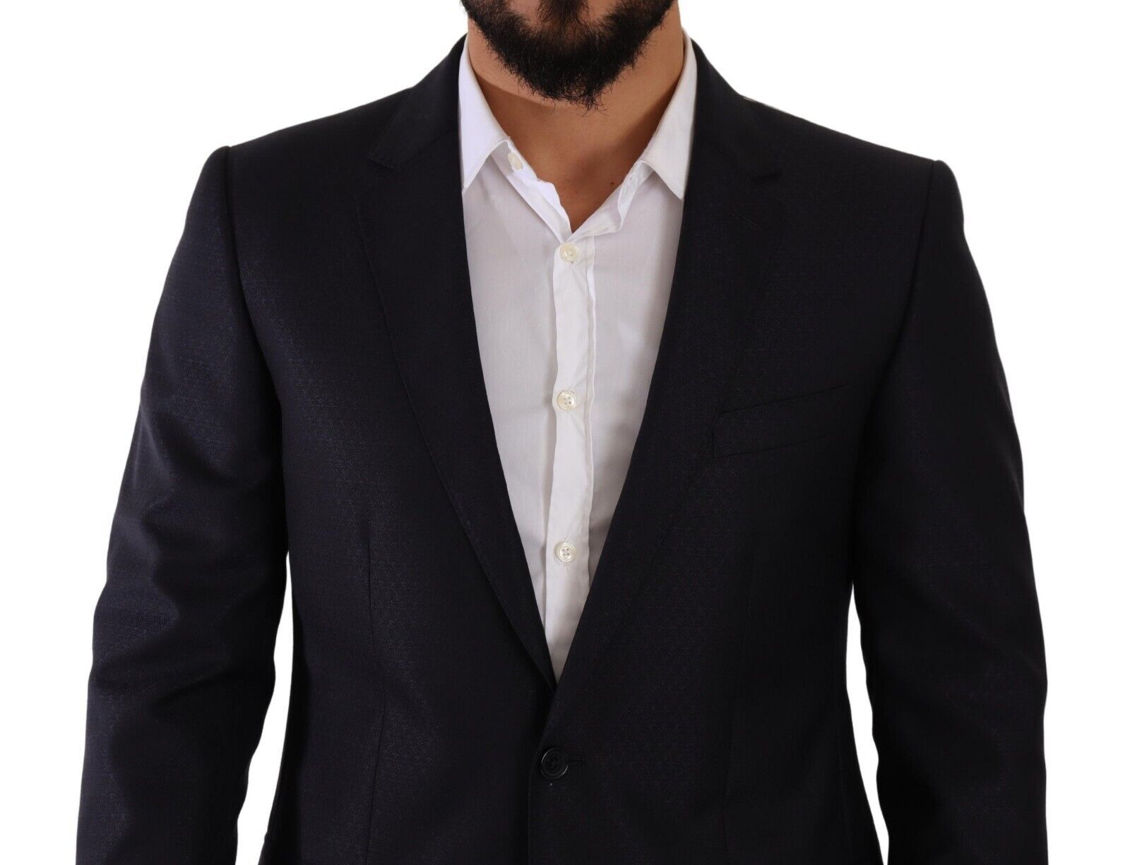 Dolce &amp; Gabbana Eleganter Slim Fit Herrenanzug aus Wolle, Seide und Kaschmir
