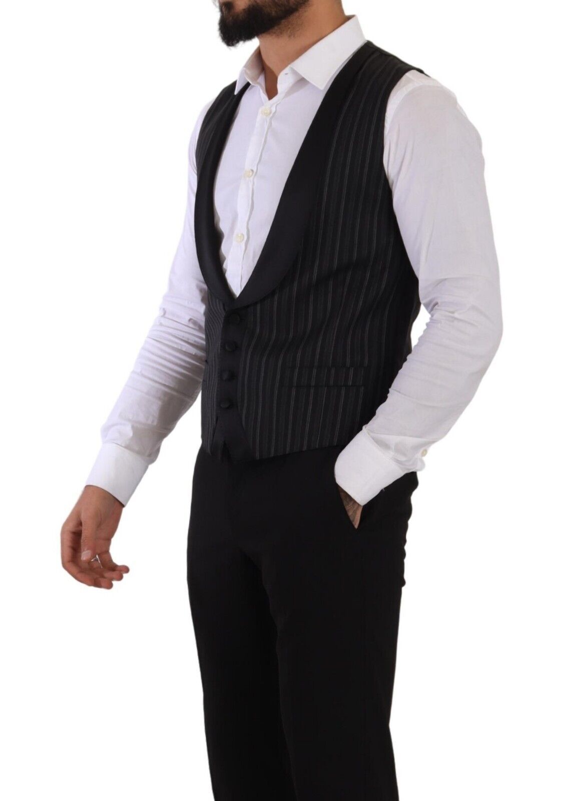 Gilet élégant à rayures Dolce &amp; Gabbana