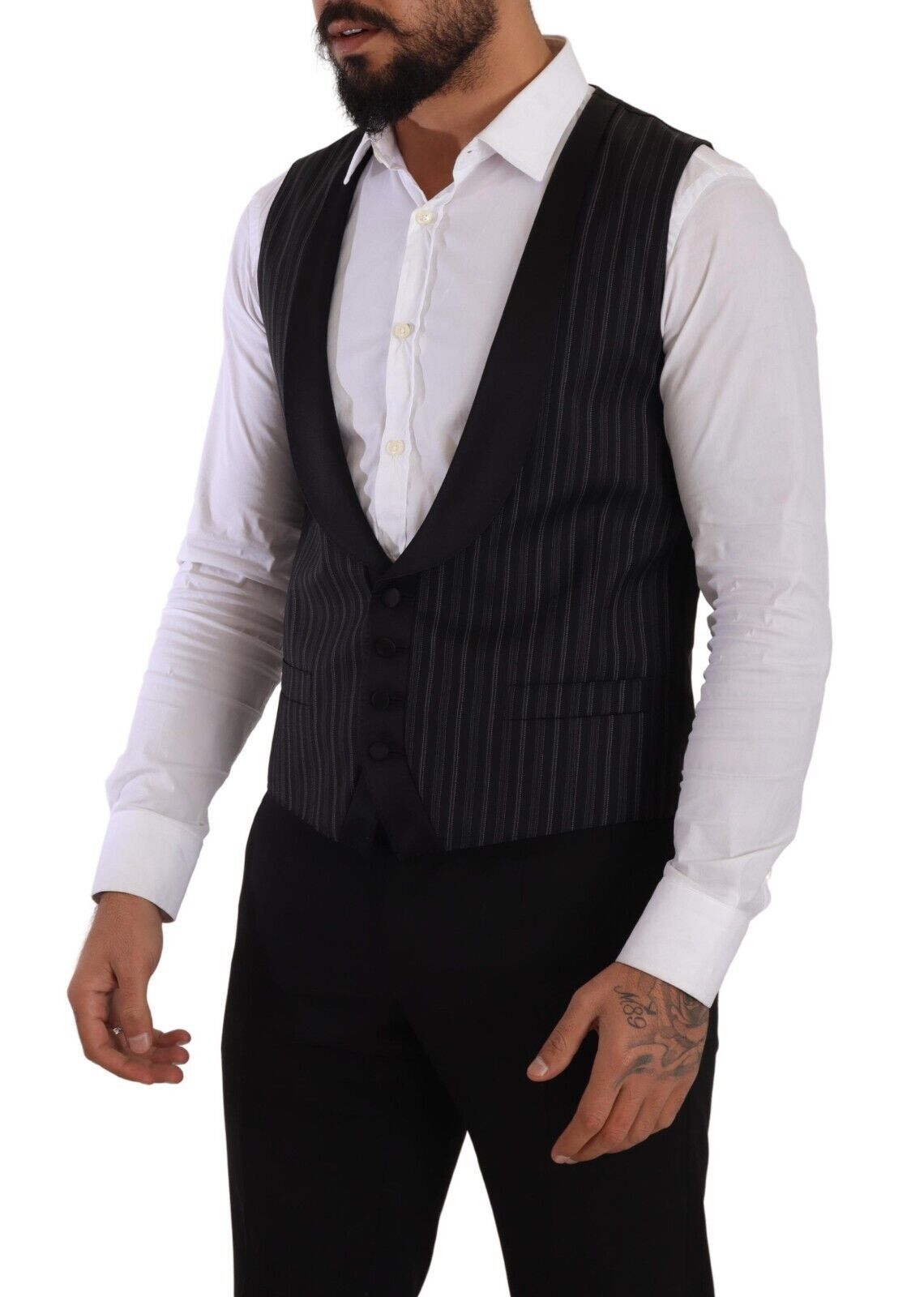 Gilet élégant à rayures Dolce &amp; Gabbana